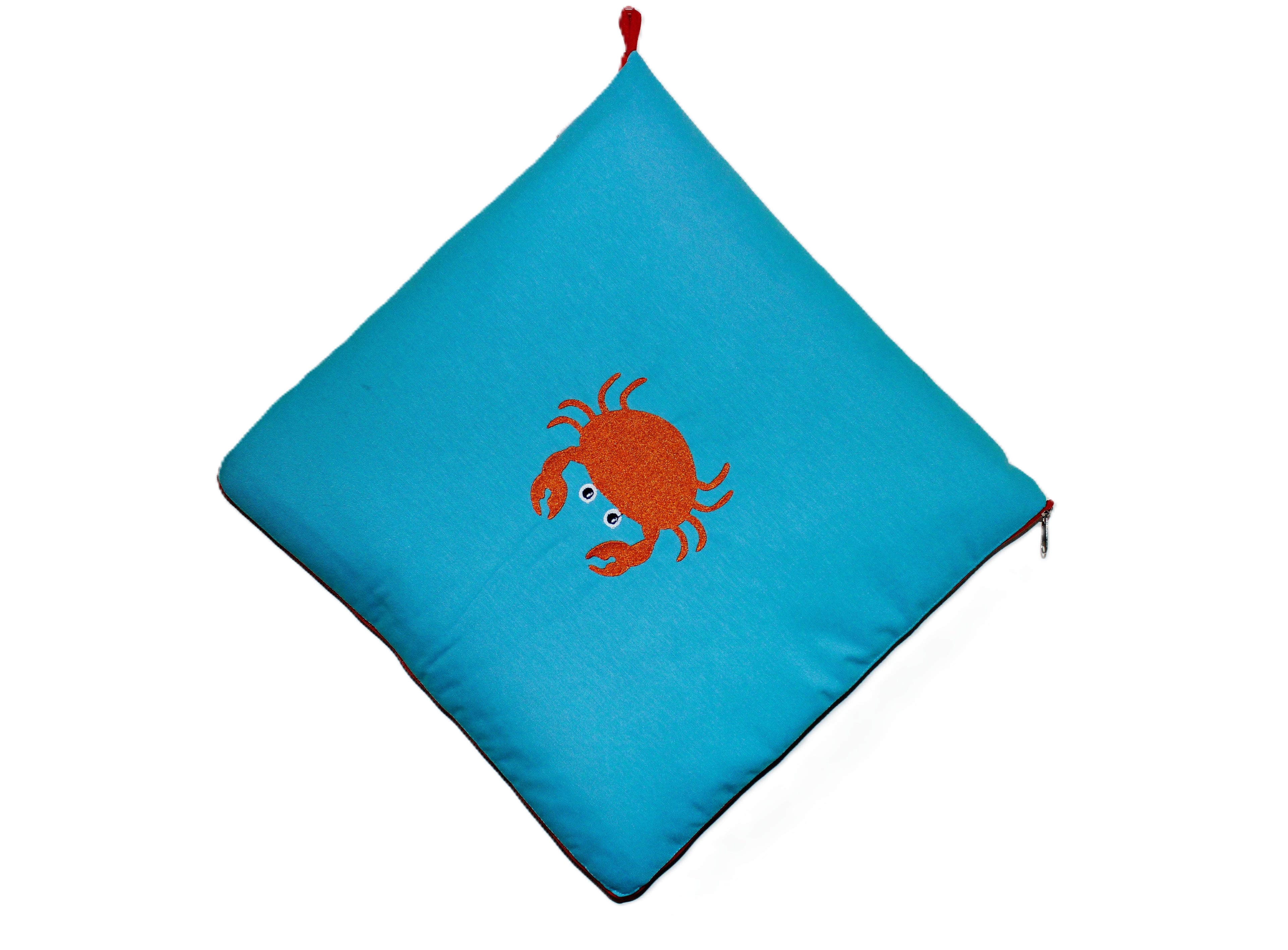 2 in 1 cushion blanket outdoor convertible pillow by Mecks