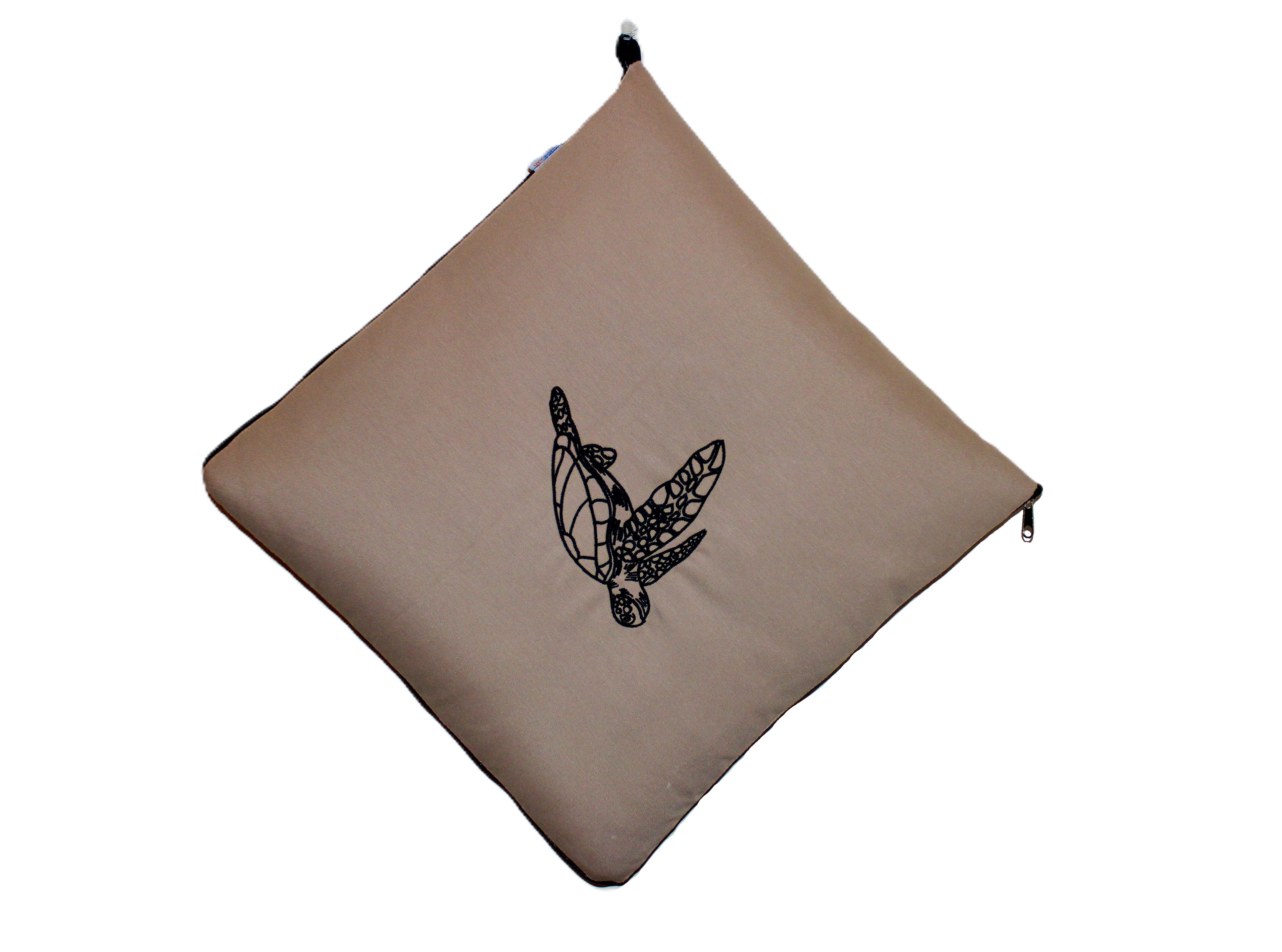 Turtle design 2 in 1 cushion blanket outdoor convertible by Mecks