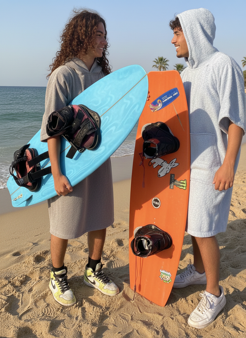 Mecks 100% cotton outdoor poncho lightweight for festivals and travel